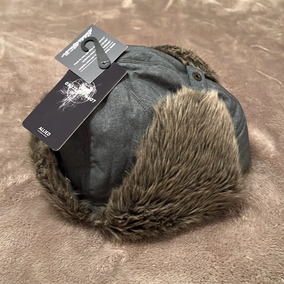 New mens L/XL EDDIE BAUER down trapper hat. - Picture 3 of 7